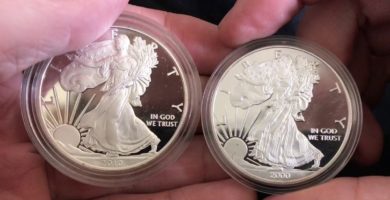 moneda de plata falsa o real